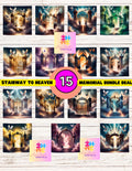 Heaven Background PNG Bundle 15 png files