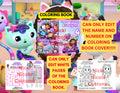 Gabby Party Dollhouse Coloring Book Editable (Read Description)