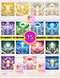 Heaven Background PNG Bundle 15 png files