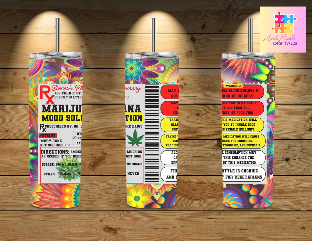 420 Stoner's Psychedelic 20oz Tumbler PNG BUNDLE (8)