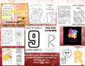 Editable Pink Lemonade Coloring Book