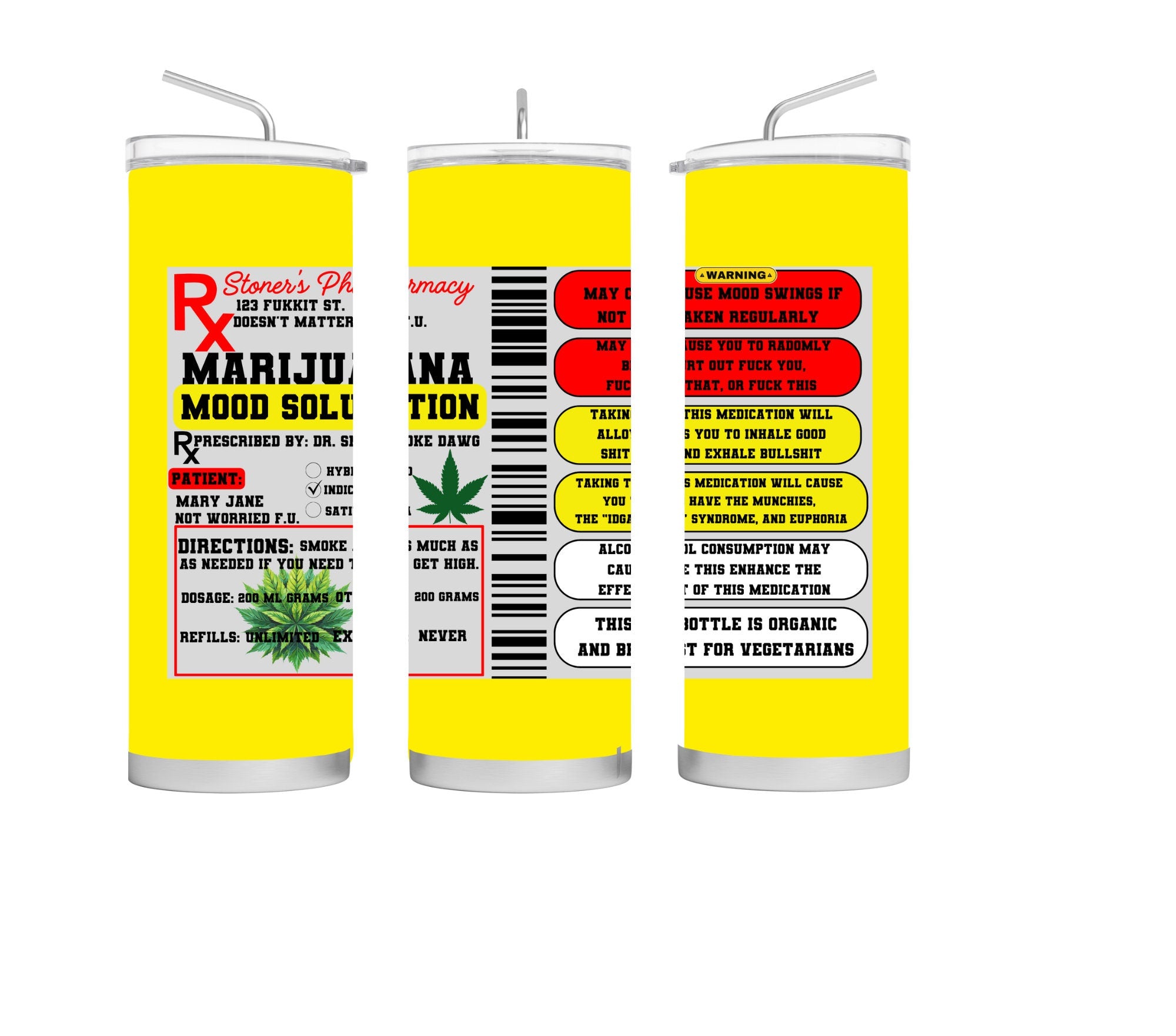 420 Stoner's Medicine Bottle 20oz Tumbler PNG BUNDLE (7)