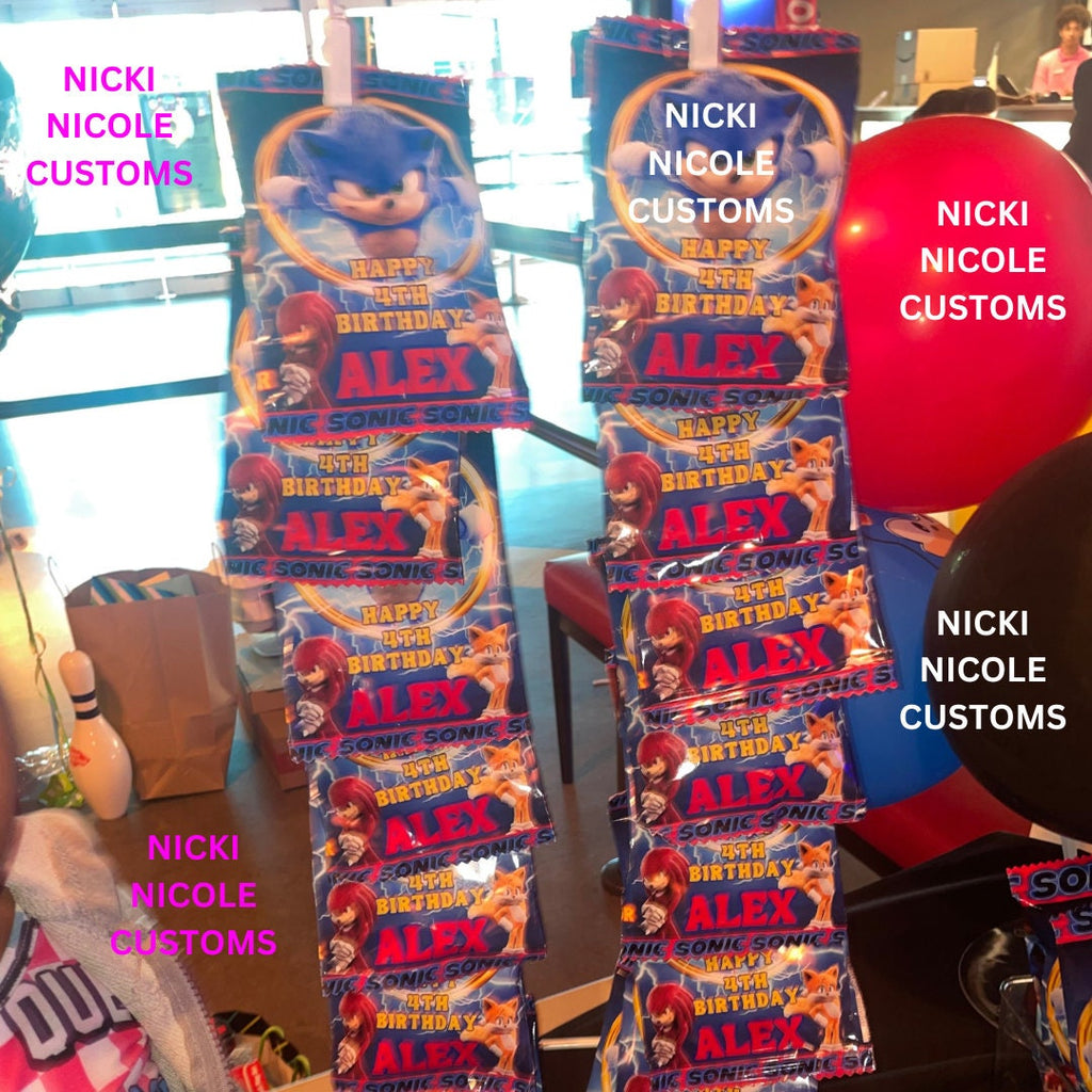 Party Favor Chipbag Sonic Bundle