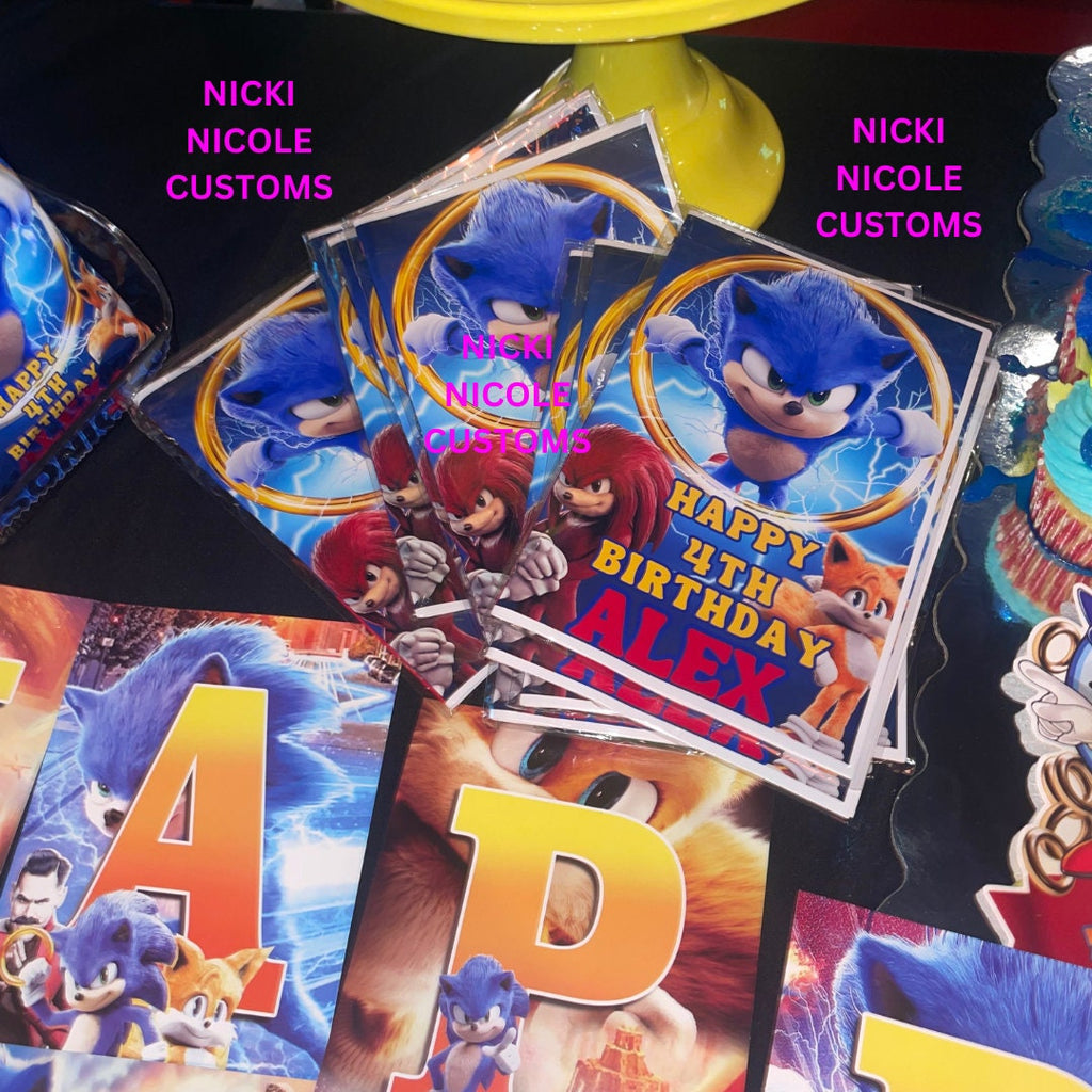 Party Favor Chipbag Sonic Bundle