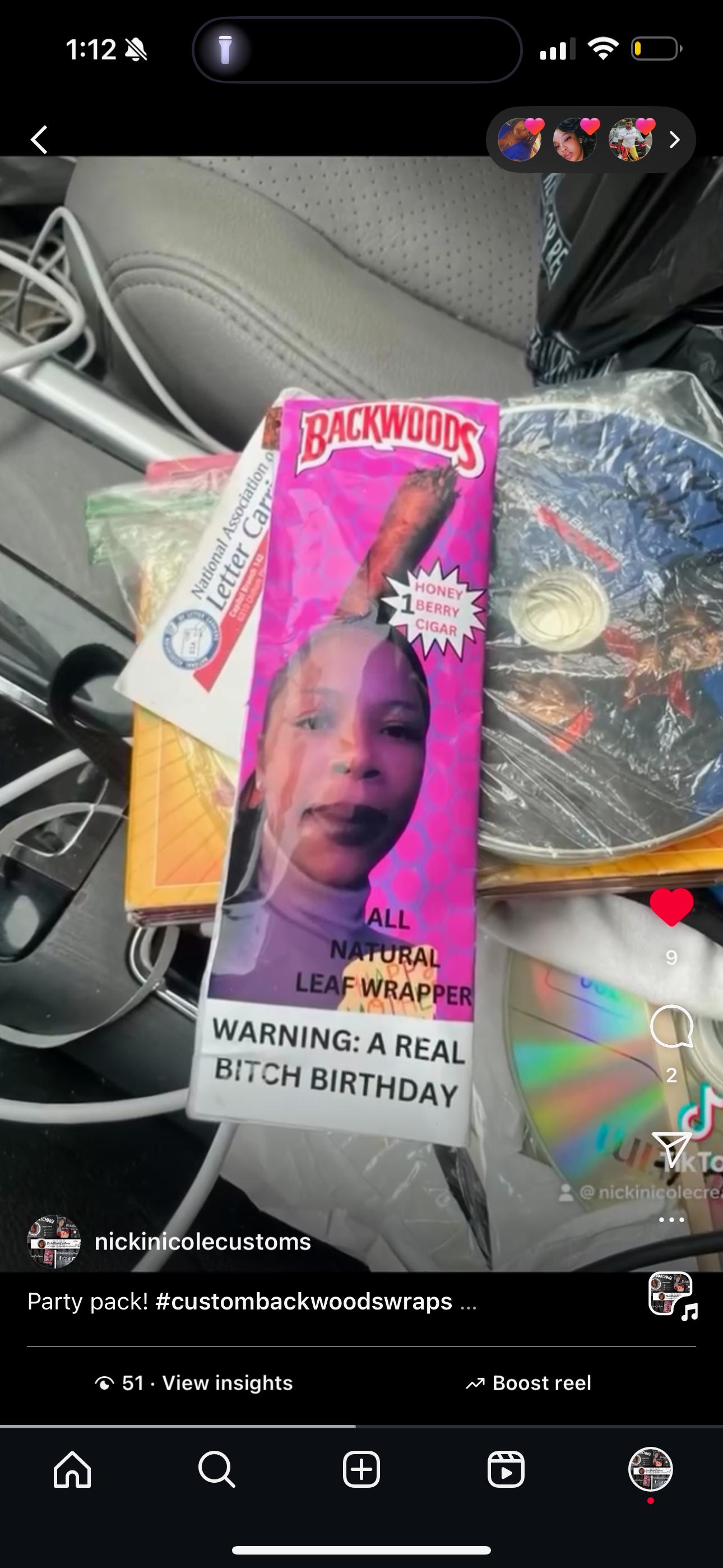 Backwood Party Favor Bundle Of 3(PURPLE)