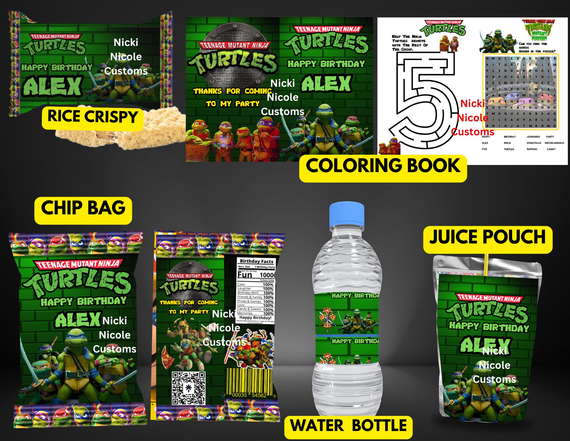 Party Turtle Party Favor Bundle (READ DESCRIPTION)