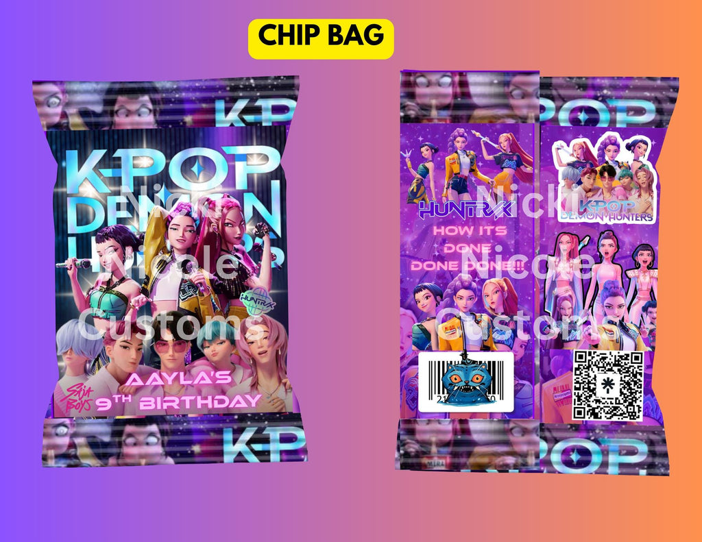 K Pop Demon Hunter Chipbag