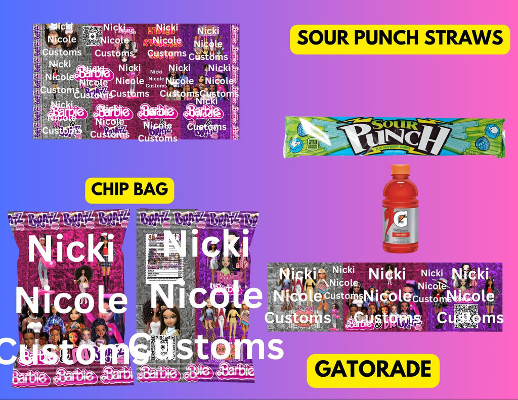 Barbie Bratz Party Favor Bundle #1