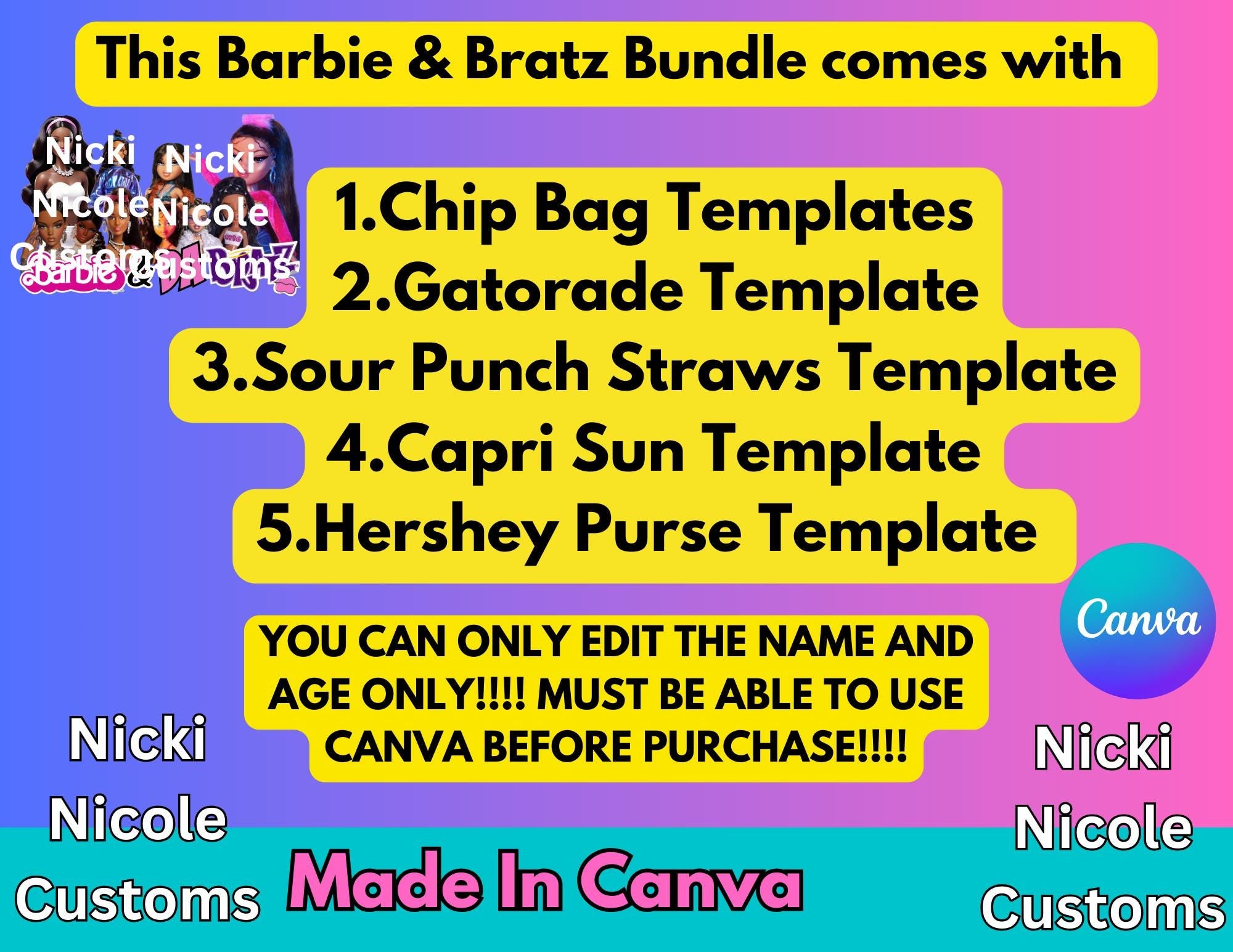 Barbie Bratz Party Favor Bundle #2